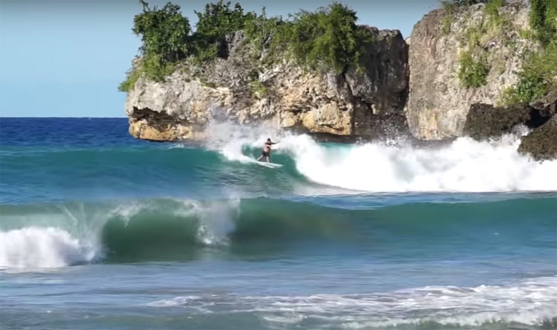Ben Bourgeois en surf trip en République Dominicaine