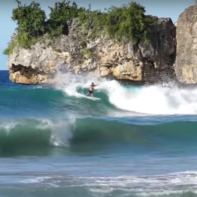 Ben Bourgeois en surf trip en République Dominicaine