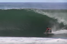 Ben Bourgeois surfing Nicaragua